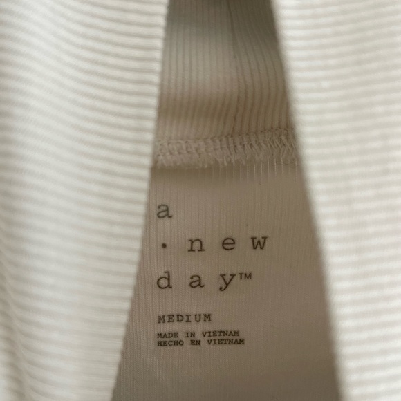 CREAM MOCK NECK SWEATER - Picture 2 of 3